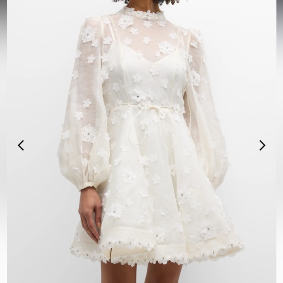 Zimmermann Matchmaker Lift Off Mini Dress - Picture 5 of 8